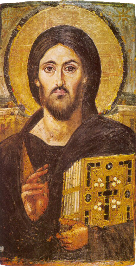 Христос Пантократор - Синайски манастир - IV век